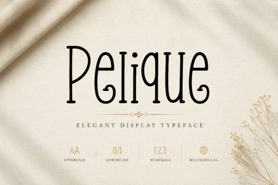 Pelique Font